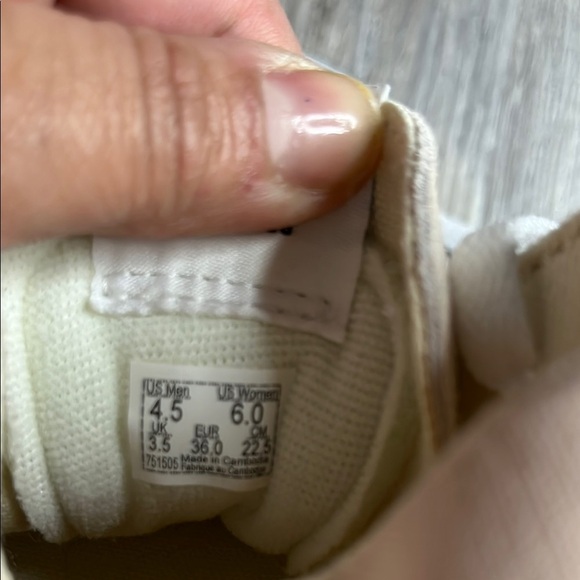 Vans Women's High-Top Sneakers - Pink and White - Picture 6 of 7